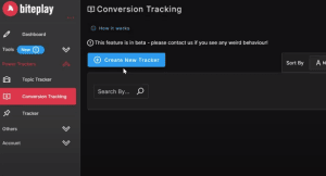 Biteplay Conversion Tracking