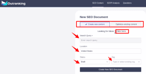 Outranking New Seo document
