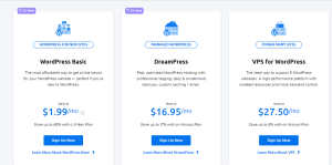 Dreamhost Pricing