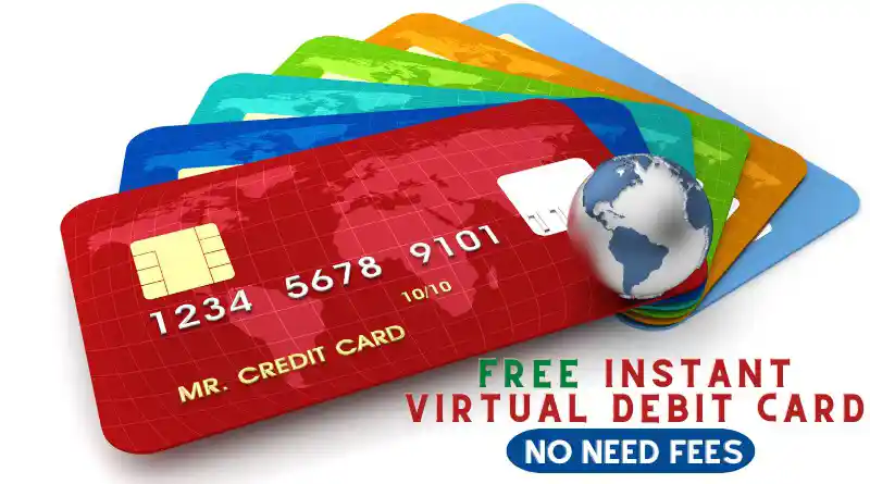Free Instant Virtual Debit Card