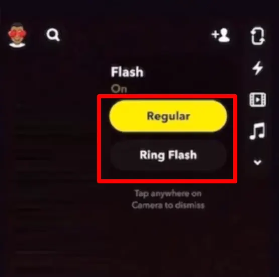 Select Ring Flash